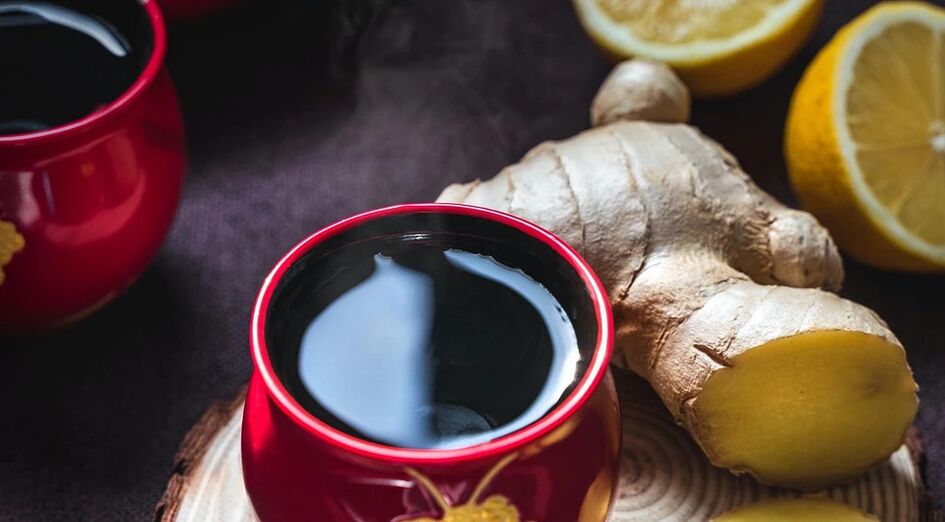 Le thé au gingembre a un effet positif sur la santé des hommes